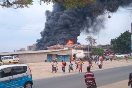 Fire breaks out at Kinindo market in Bujumbura