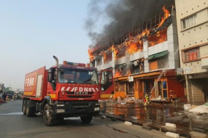 Bujumbura in Shock After Fire Ravages Ndayizamba and Le Parisien Shopping Galleries